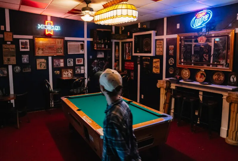 Pool Table Game Room
